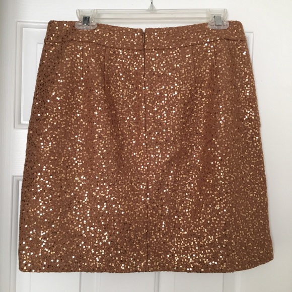 LOFT Sequin & Wool Skirt - Picture 4 of 5